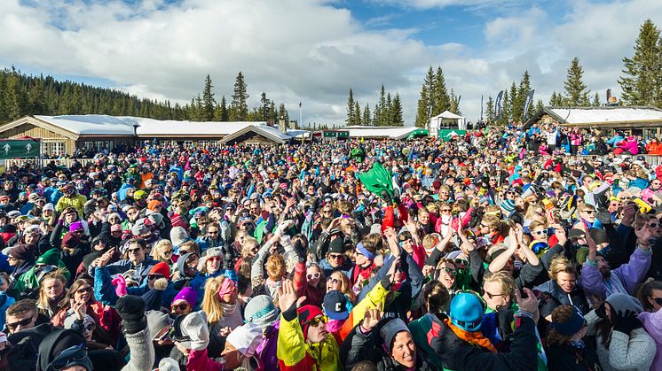 I april er det fire helger med utendørskonserter på Knettsetra i Trysil. Foto: Ola Matsson 