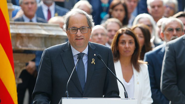 Präsident Quim Torra