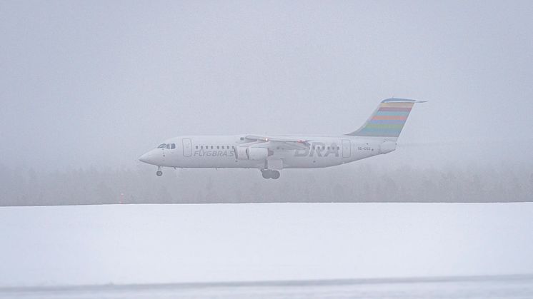 The airline BRA´s flight TF607 from Malmö