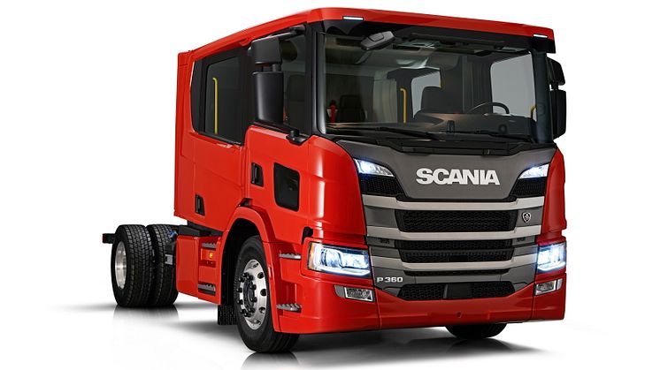 Das neue Scania CrewCab – ein Mannschaftsfahrerhaus der Extraklasse. Pendelschlag- und Crashtest-erprobt, mit vier Seitenairbags erhältlich,  für bis zu neun Personen.