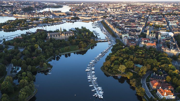 Right in the middle of the vibrant Swedish capital of Stockholm, the sustainability work done at Royal Djurgården is awarded. Photo: Henrik Trygg/Mediabank Visit Stockholm.com