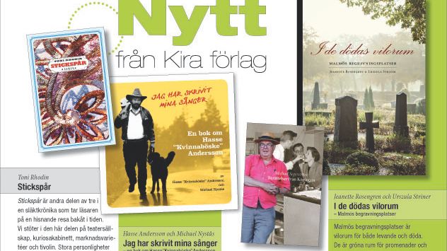 Nytt från Kira förlag våren 2014