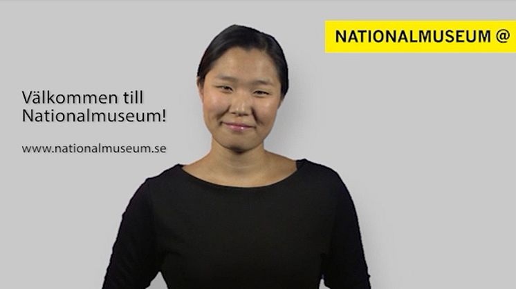 Nationalmuseum lanserar filmer på teckenspråk