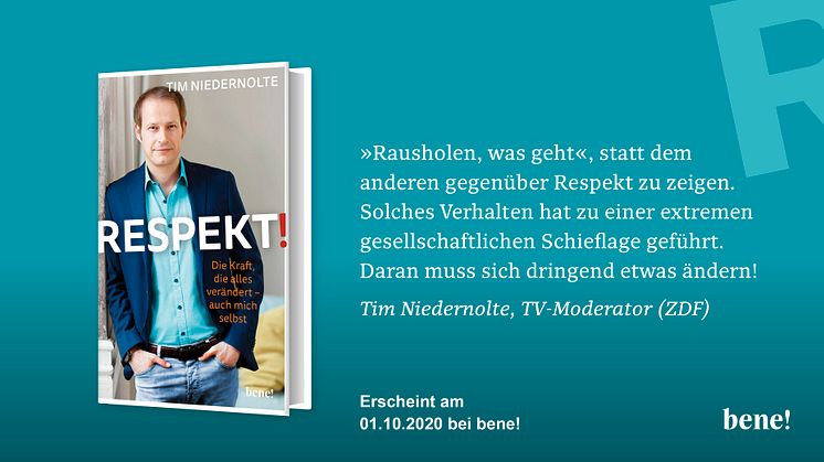 RESPEKT! Die Kraft, die alles verändert – auch mich selbst / ET 1.10.2020