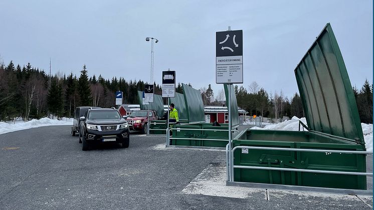 Tisdag den 16 april bjuder Kramfors kommun in till invigning av Återvinningscentral Höga Kusten.