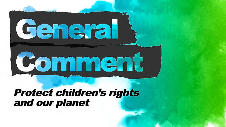 FNs barnekomité ber om innspill til tolkningskommentar om barns rettigheter, miljø og klima