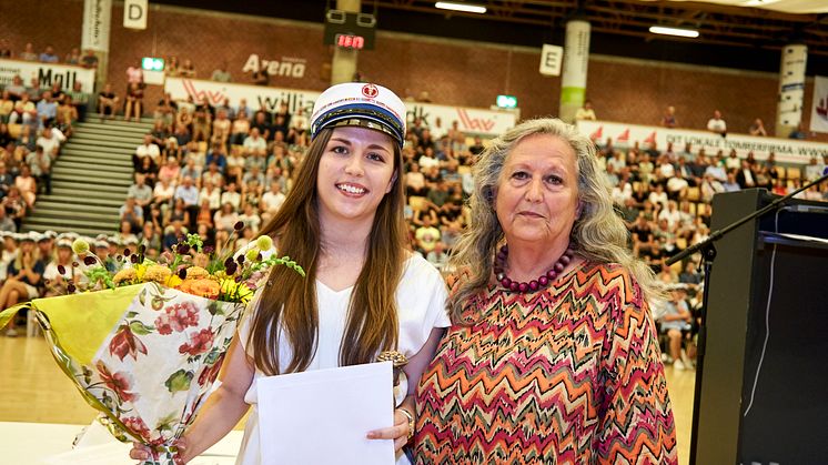 Årets student blev Marlene Roed Nielsen, der fik overrakt Houmedeprisen. 