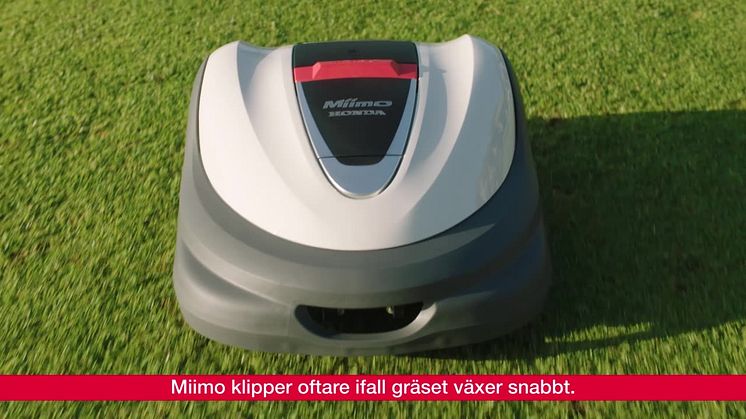 Klippfunktioner Honda Miimo robotgräsklippare HRM310/520/3000