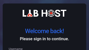 LabHost Mobile Homepage.png
