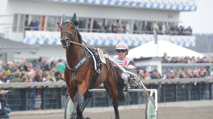 Olympiatrav på Jägersro, 40 miljoner i Jackpot och comeback för Noras Bean