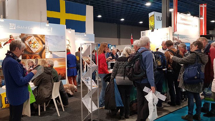 Besökarna under Vakantiebeurs 2019 visade ett mycket stort intresse för vad våra företag erbjuder