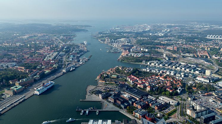 Göteborg är Sveriges bästa logistikläge – men det finns utvecklingspotential. Bild: Göteborgs Hamn AB.