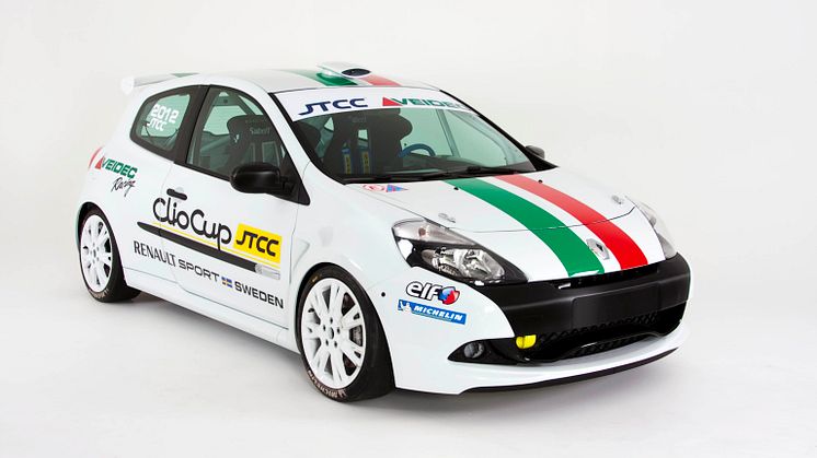 Alx Danielsson testar Clio Cup JTCC