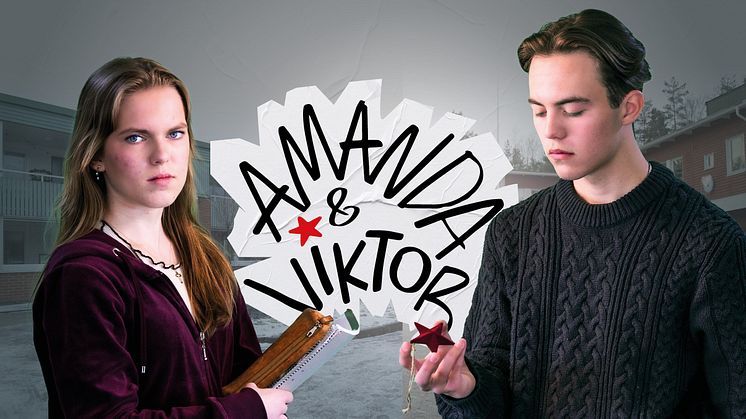 Huvudpersonerna i "Amanda & Viktor" spelas av Kerstin Andersson och Helmer Hagerius.