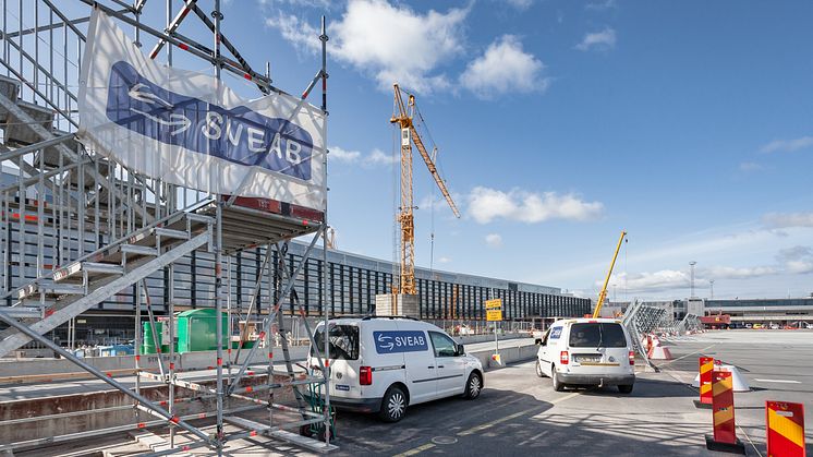 SVEAB Anläggning får fler uppdrag på Arlanda