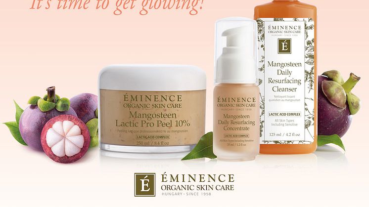 Éminence lanserar Mangosteen Lactic Acid Collection