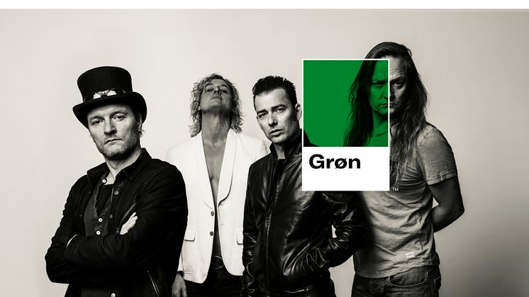 Rocklegenderne D-A-D lover overraskelser fra scenen på Grøn 2018