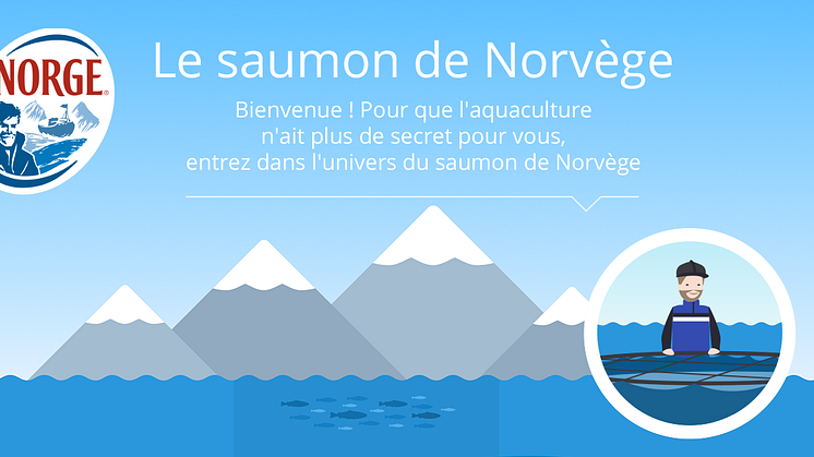 Pour répondre à toutes les questions que se posent les consommateurs sur l’aquaculture, le Centre des Produits de la Mer de Norvège publie une infographie interactive 