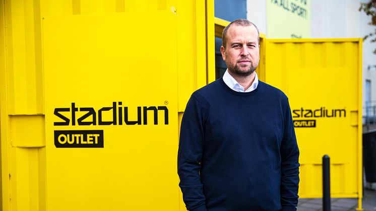 Daniel Löfkvist, General Manager Stadium Outlet. Foto: Stadium