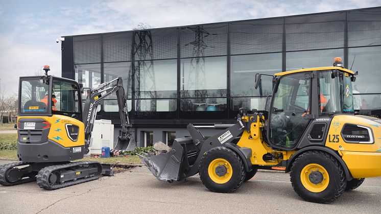 Volvo Construction Equipment inrättar en ny affärsenhet för kompaktmaskiner
