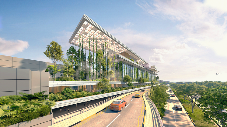 Proposed 255-key hotel targeted to be Singapore’s first zero-energy hotel, expected to be completed and operational by 2028. (Image credit: OUE)