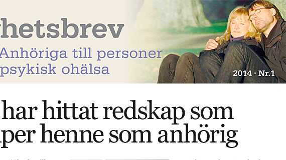 Årets första nyhetsbrev inom området Psykisk ohälsa