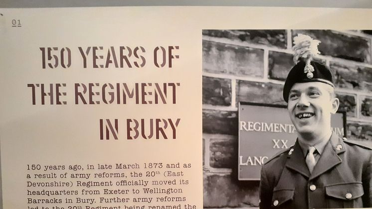 New exhibition at Bury's Fusilier Museum