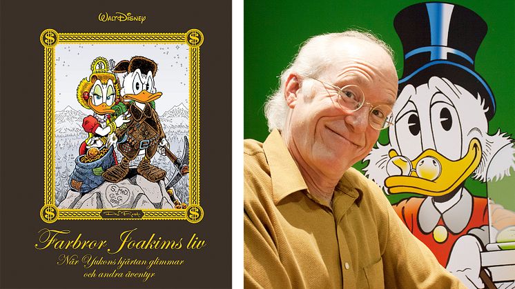 Den legendariska Disney-skaparen Don Rosa kommer till Stockholm 