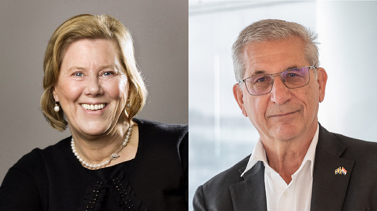 Christina Wahlström and Darko Pervan receive the Founder of the Year Honorary Award 2021