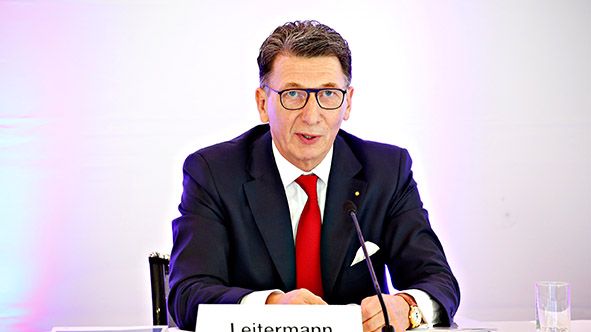 Zufrieden mit dem geschäftsjahr 2019: Ulrich Leitermann, Vorsitzender der Vorstände der SIGNAL IDUNA Gruppe.