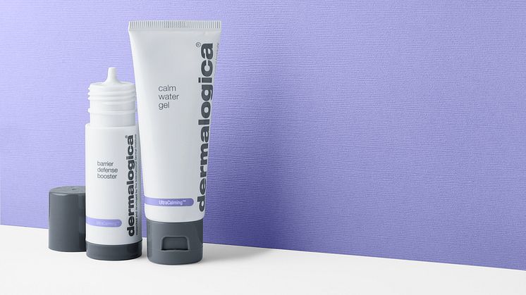 Barrier Defense Booster och Calm Water Gel, de senaste tillskotten till Dermalogicas UltraCalming-serie.