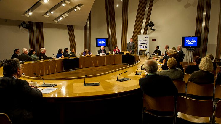 'not just a funny turn' event at The Scottish Parliament