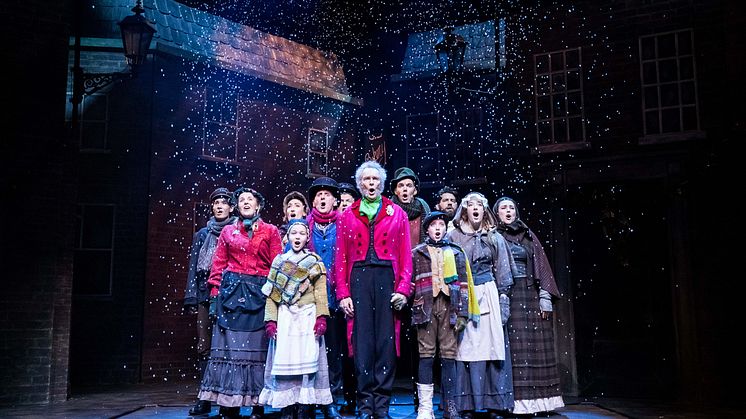 A Christmas Carol gästspelar på Folkoperan i december. Foto: Göran Wallgren