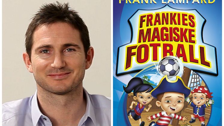 Fotballstjernen Frank Lampard med barnebokserie