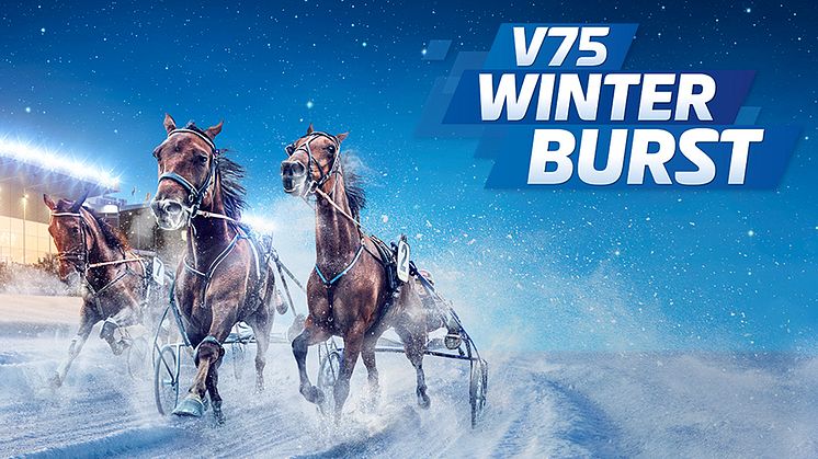 Med V75 Winter Burst satsar ATG mot tidernas största travvinst