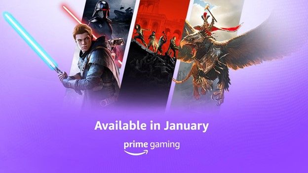 Prime Gaming Reveals January 2022 Offerings Include Star Wars: Jedi Fallen Order, Battlefield 2042, New World and more