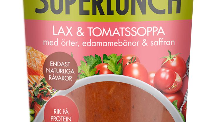 Paulúns Superlunch Lax- & tomatsoppa