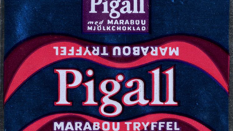 Pigall-förpackning 60-talet