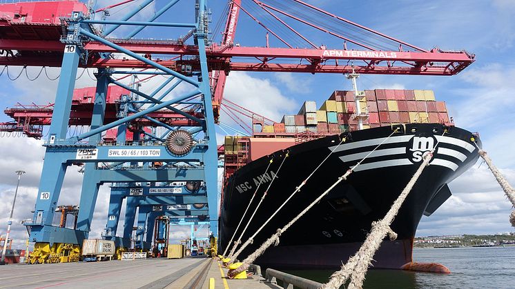 Flera rederier ökar nu flödet av tomma container till Göteborg.