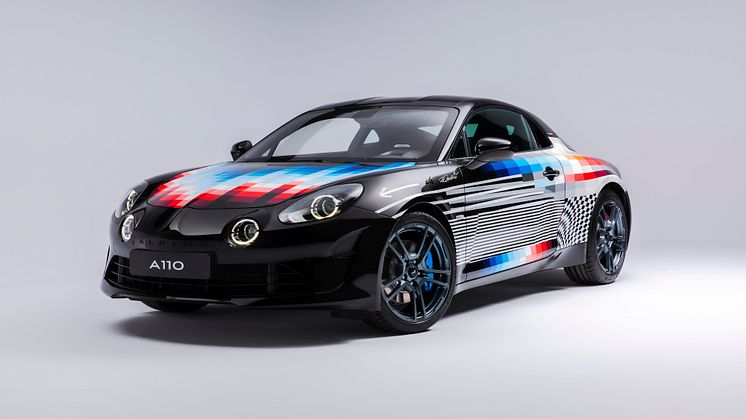 Alpine A110 - designad av Felipe Pantone