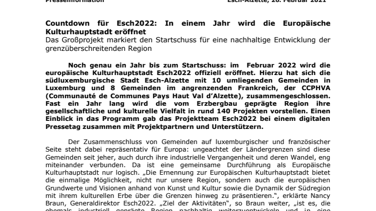 Esch2022_Press Information Press Day2021 DE