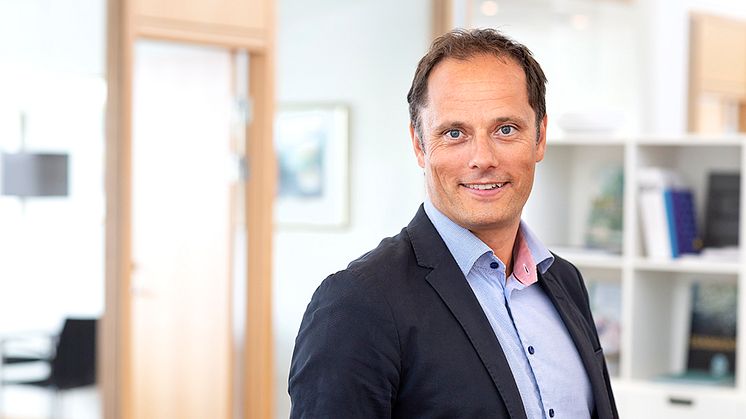 Magnus Lundberg, tillträdande Regionchef Byggnads AB Tornstaden Öst