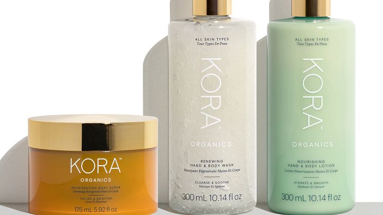 KORA Organics lanserar ny Body care-kollektion