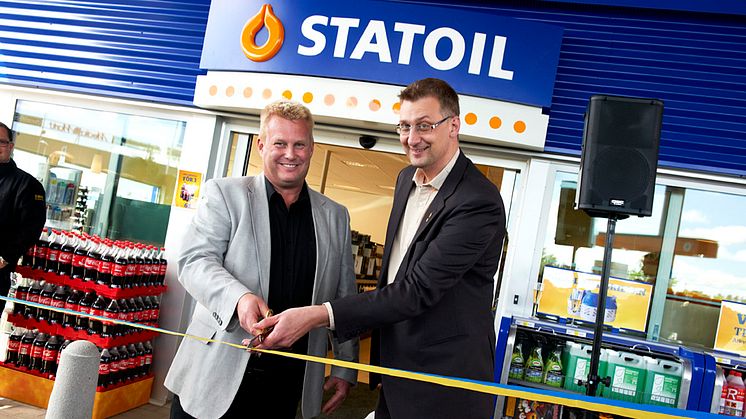 Statoils nya fullservicestation i Länna invigd