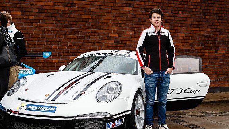 Lukas Sundahl klar för Porsche Carrera Cup Scandinavia