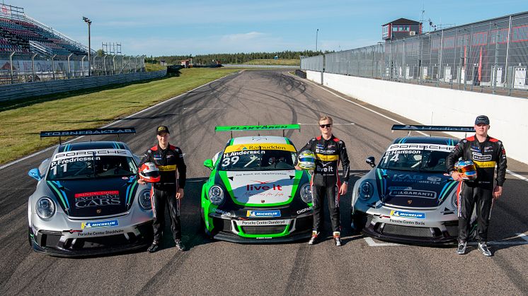 Svenska talanger kör Porsche Mobil 1 Supercup på Hockenheim!