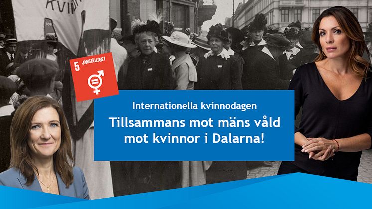 Årets internationella kvinnodag valde vi att fira 100 år sedan kvinnlig rösträtt, men samtidigt fokusera på de utmaningar vi har kvar idag.