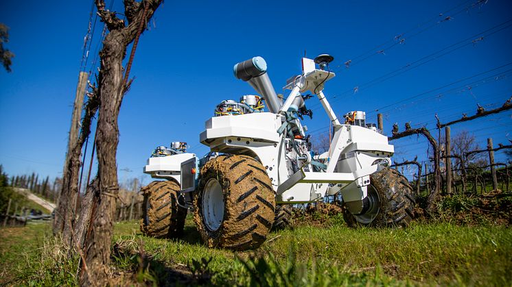 Yanmar R&D Europe is working with partners to test modular robotic agricultural technologies.