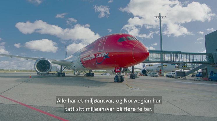 Norwegian er verdens grønneste flyselskap på transatlantiske ruter