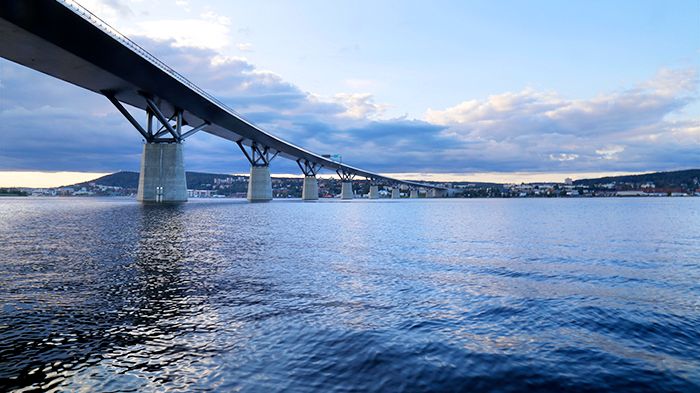 Sundsvallsfjärden. Foto: MittSverige Vatten & Avfall.